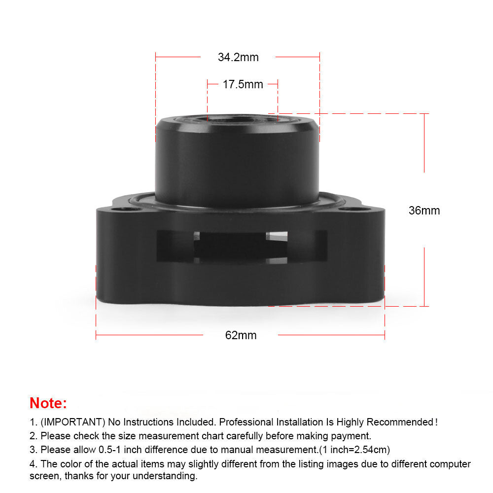 Blow Off Valve Adapter fits 2.7 Turbo 2019-2023 Silverado for Sierra for Cadillac CT4