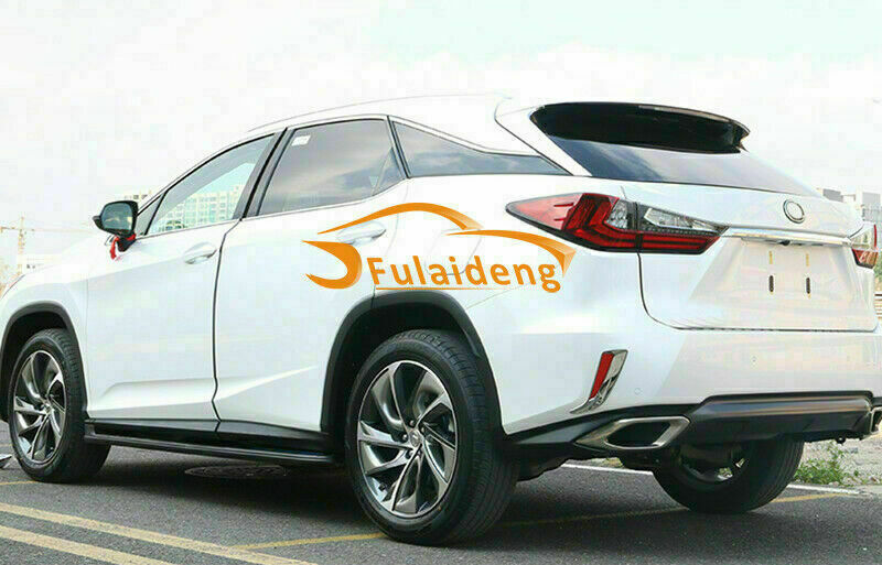 for Lexus RX350 RX450H 2016-2019 ABS Chrome Rear Fog Light Lamp Frame Cover Trim
