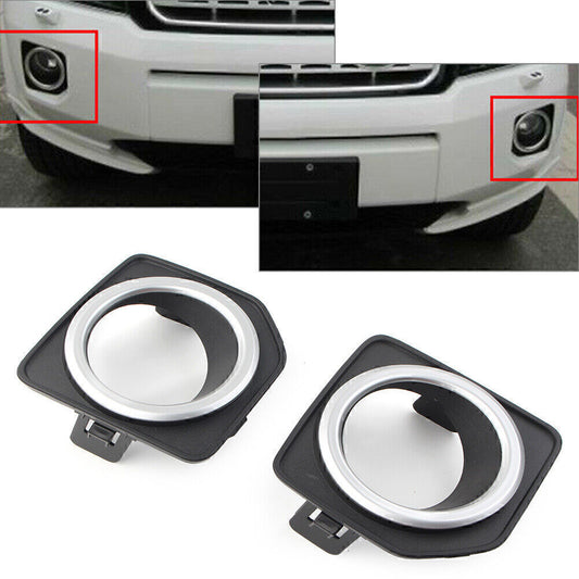 ABS Front Bumper Fog Lamp Cover Bezel for Land Rover Freelander 2 2014-2016 2015