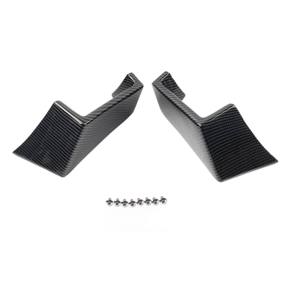 Carbon Fiber Winglet Fixed Wing Air Deflectors Fairing For RSV4 RF 09-21