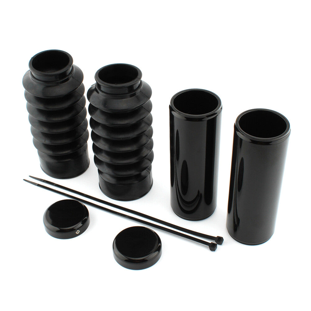 for Harley x48 16-23 Motorcycle Front Fork Cover Gaitors Boot Upper Fork Cap Kit