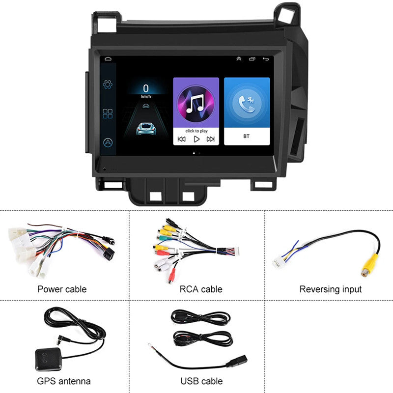 7 Android 2+32GB Radio Player GPS Navigation FM for Lexus CT200 2011-2022 LHD
