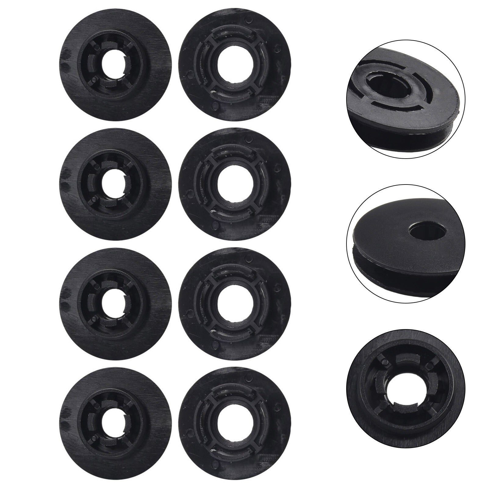 8 Pcs Car Mat Caret Clips Retention Fixing For Grips Clamps Floor Holders STOCK