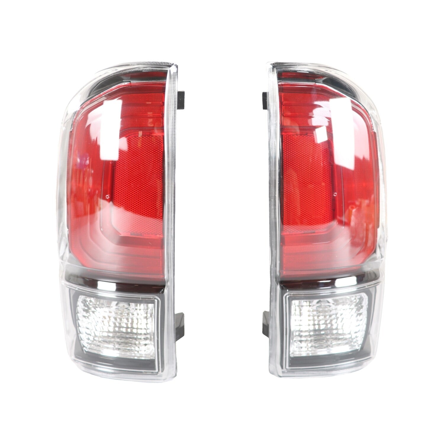 Black Bezel Tail Lights For 2016-2021 for Toyota Tacoma Left and Right 2.7L 3.5L V6