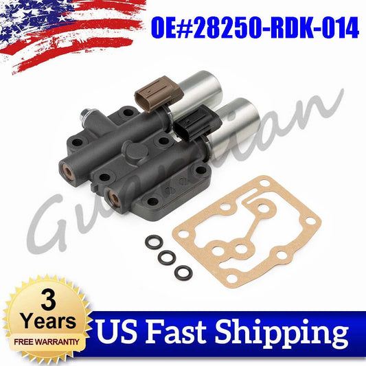28250-RDK-014 Transmission Dual Linear Solenoid Valve for ACURA MDX for RDX RL for HONDA Pilot