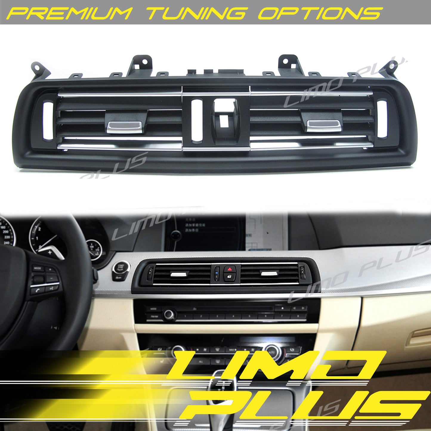Front Air Grille Center Dash AC Vent Fits for BMW F10 F11 F18 5 Series 550i 535i