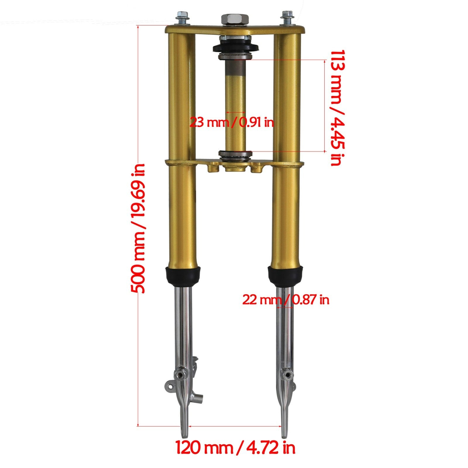 Front fork shock absorber drum brake suitable for 10-inch wheels, Monkey for Honda CRF50 XR50, for Yamaha TTR50
