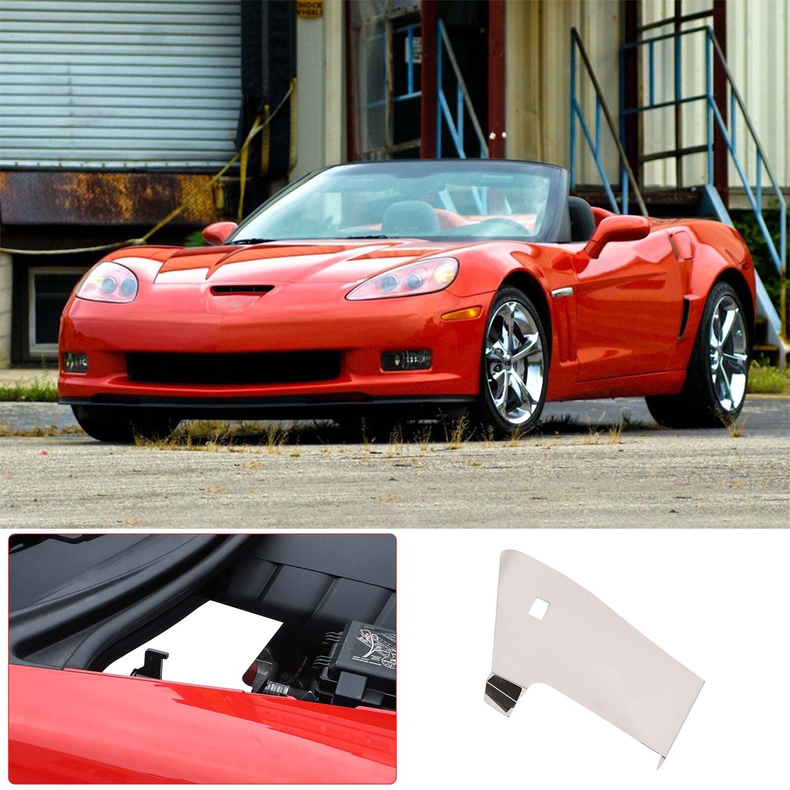 ABS carbon fiber taillight decorative ring for Corvette C6 2005 - 2013