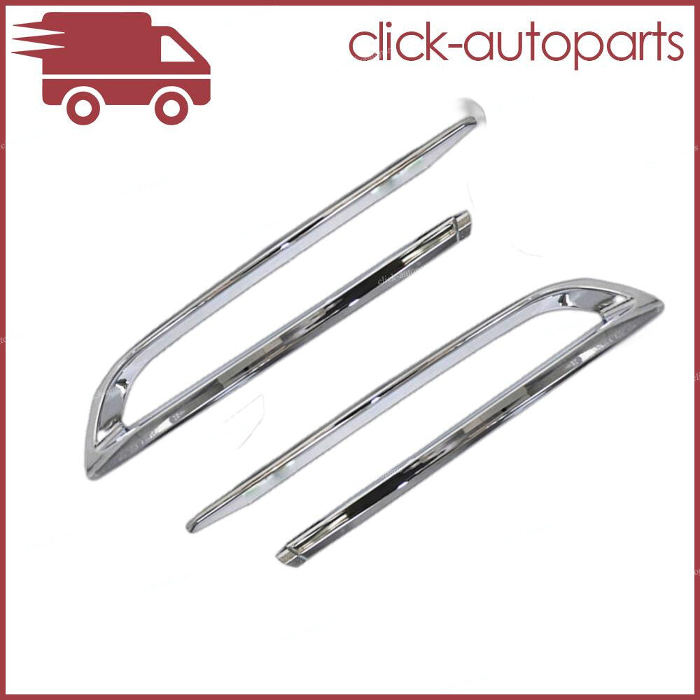 2pcs Rear Moulding Rocker Panel Left Right Fits 11-16 for BMW 5 series 528i