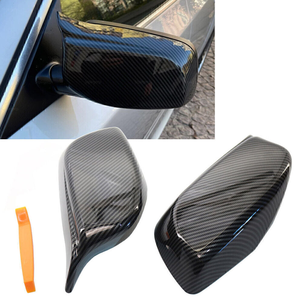 M Style Seitenr¨¹ckspiegel Abdeckkappen 2St F¨¹r for BMW 5er 6er Series 2003-2010