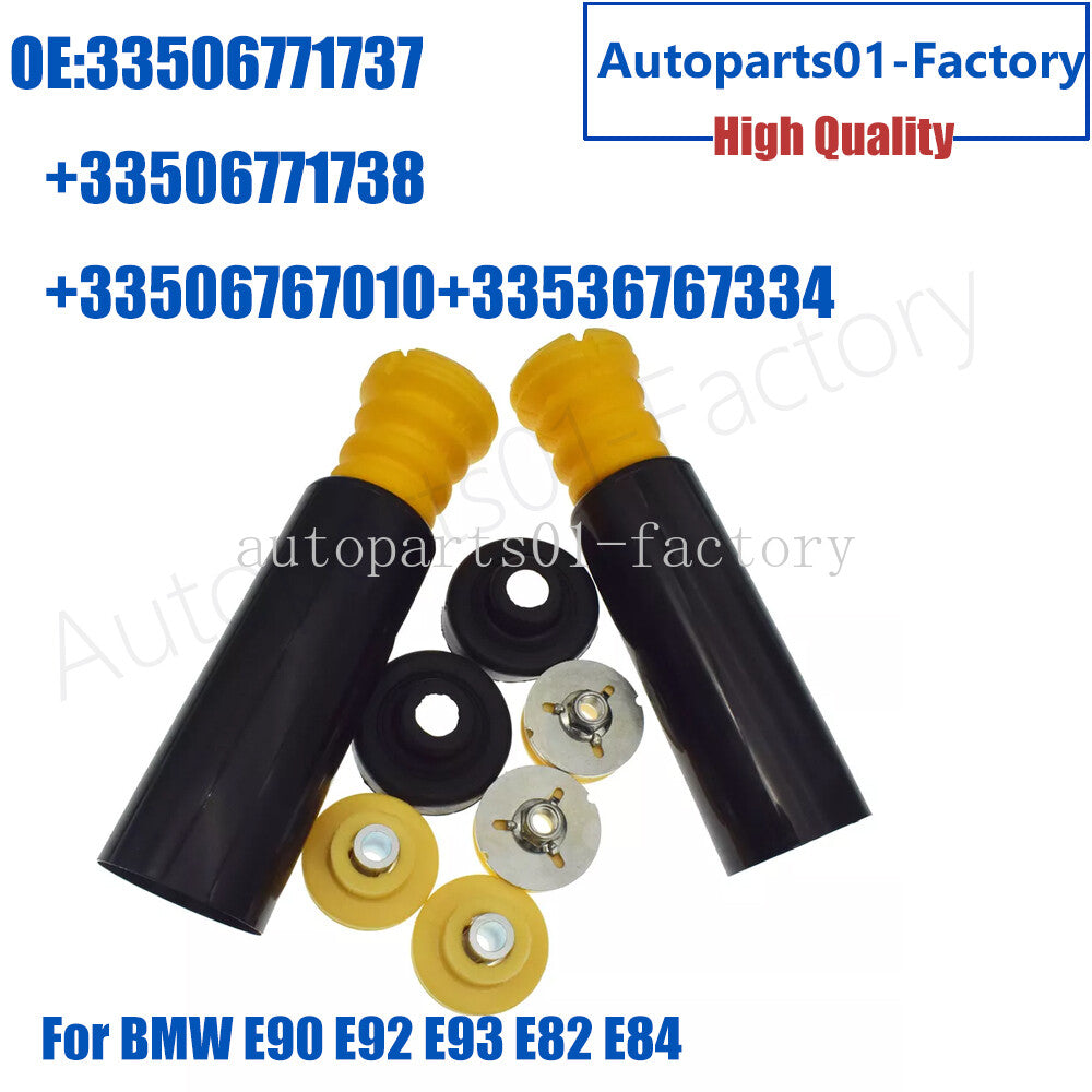 8PCS Rear Shock Absorbers Upper Lower Mounts for BMW E90 E92 E93 E82 E84