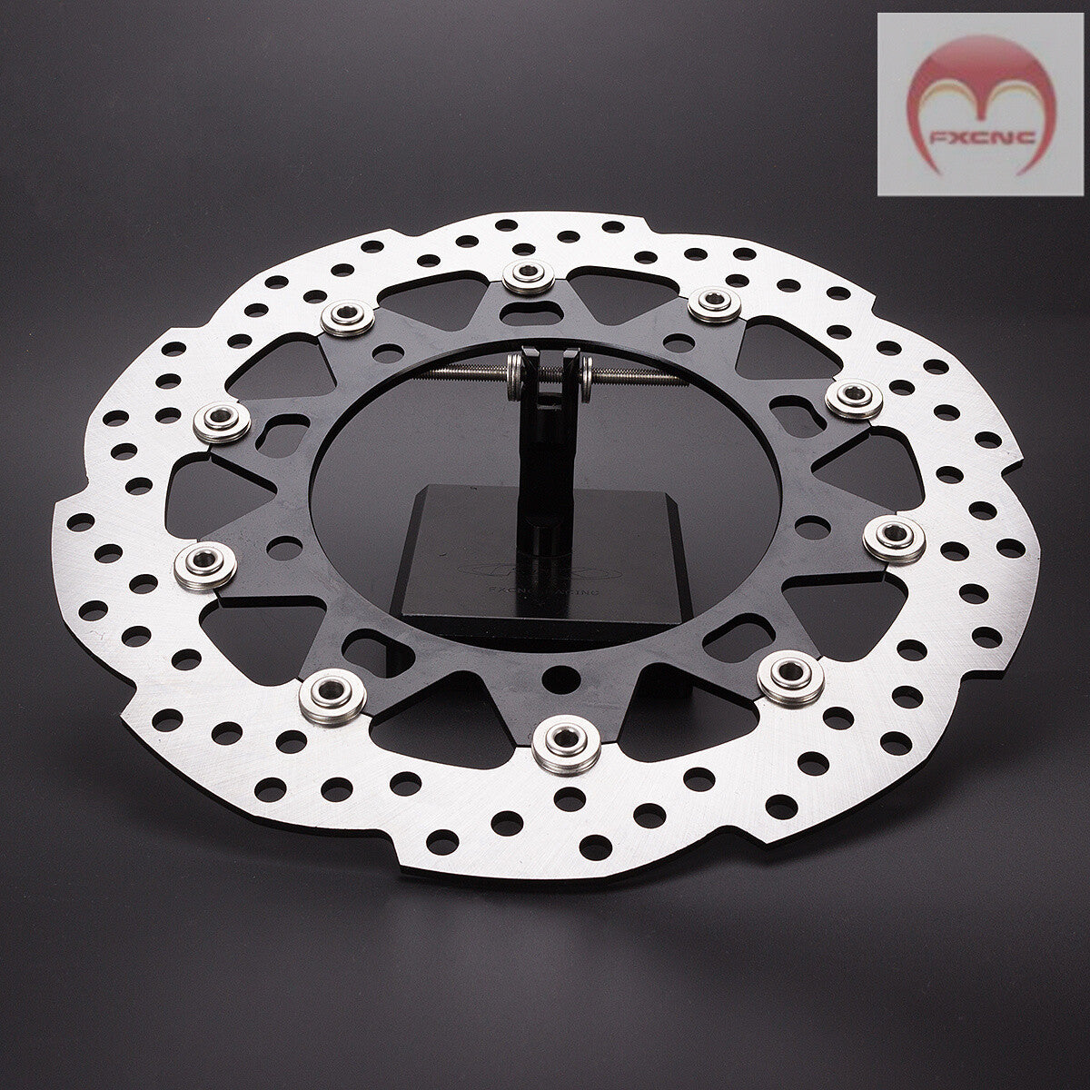Suitable for Honda CB190R 11.8-inch CNC motorcycle aluminum front floating brake disc rotor