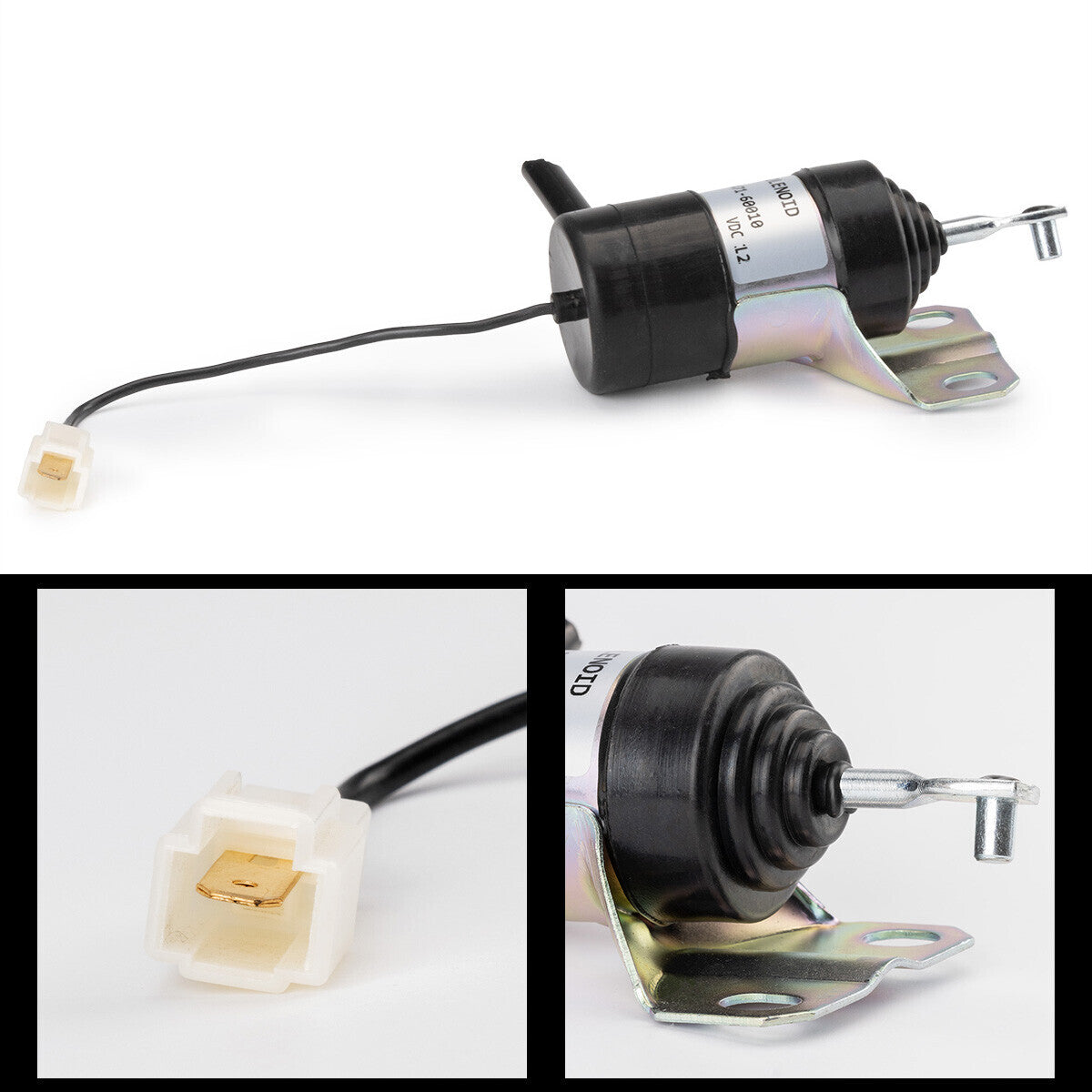 3930233 SA-4335-12 For 6BT 6CT 8.3L Engine Fuel Shut Off Stop Solenoid
