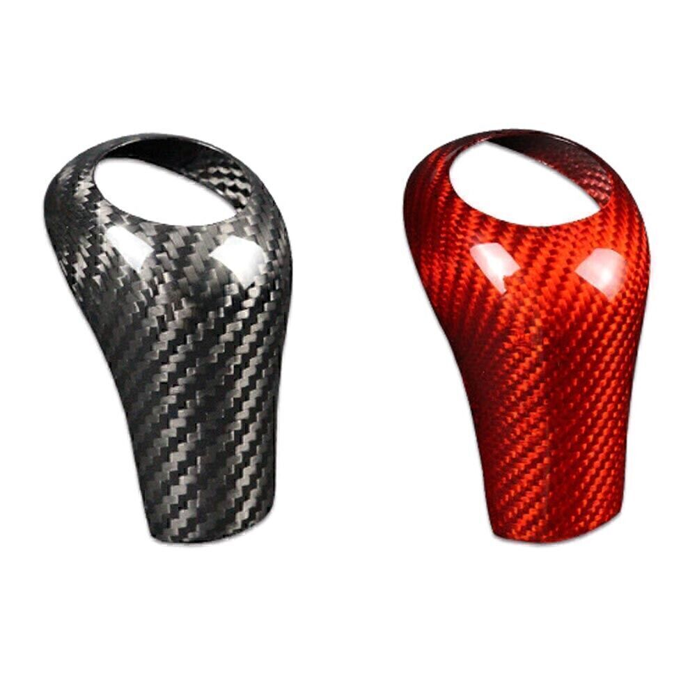 Carbon Fiber Gear Shift Knob Cover Trim Fit for Mercedes-Benz W204 C E G GLS Class