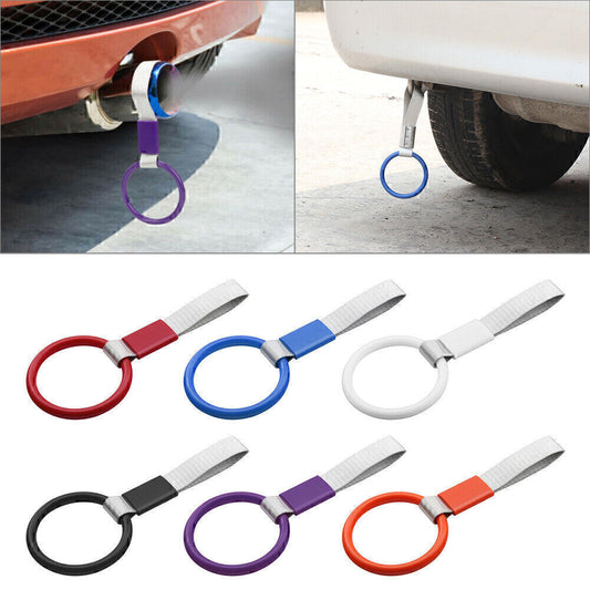 PVC Round JDM Tsurikawa Ring Train Bus Handle Hand Strap Drift Charm Tool