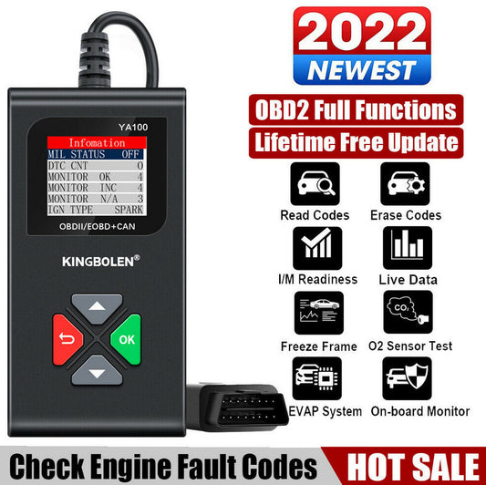 New 12V Battery Tester, Automotive Diagnostic Tool Scanner, Load Analyzer for Chevrolet