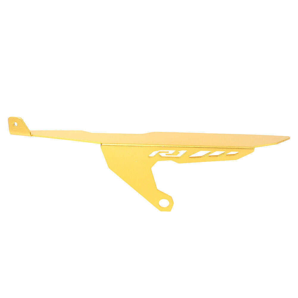 Chain Guard Chainguard Cover Protector Gold Fit for YAMAHA YZF-R1 15 - 17 Aluminum