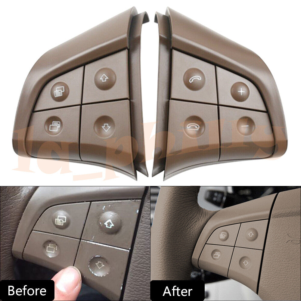 1 Pair for Mercedes-Benz W164 W251 W245 Steering Wheel Switch 4 Button