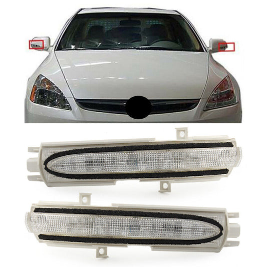 Side Rear View Mirror Turn Signal Lamp Fit for Honda Accord for Acura TSX 2004-2008 Pair