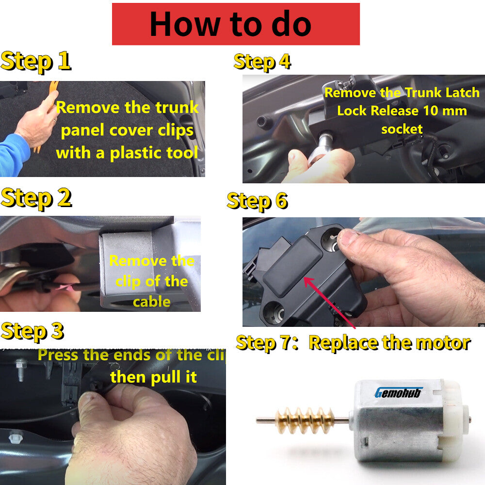 Power Trunk Lock Latch motor For 2014-2015 for Mercedes-Benz CLA W156 CLA250