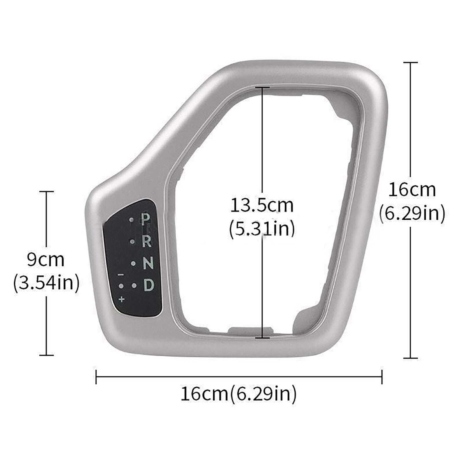Transmission Center Shifter Bezel Silver for Jeep Cherokee 2014-18 Repair Part