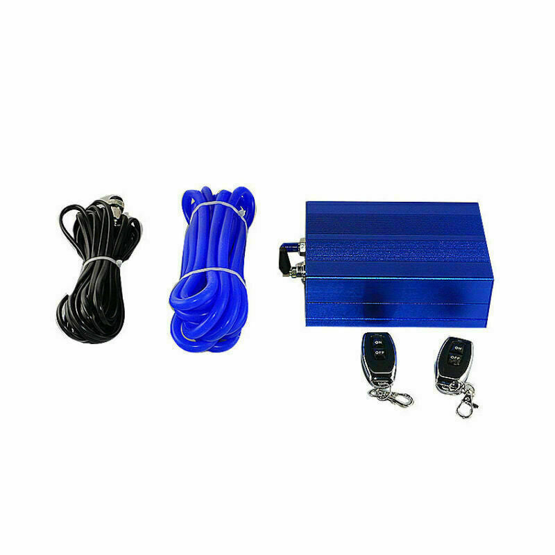 2x 3 Adjust The Sound Muffler W/ Exhaust Valve Outlet 6.2 Body Remote control