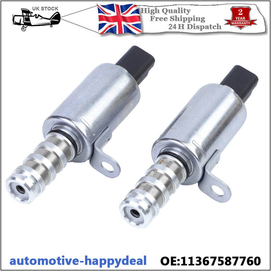 2X Variable Valve Vanos Timing Solenoid for Mini One Cooper S JCW 1.6 Petrol