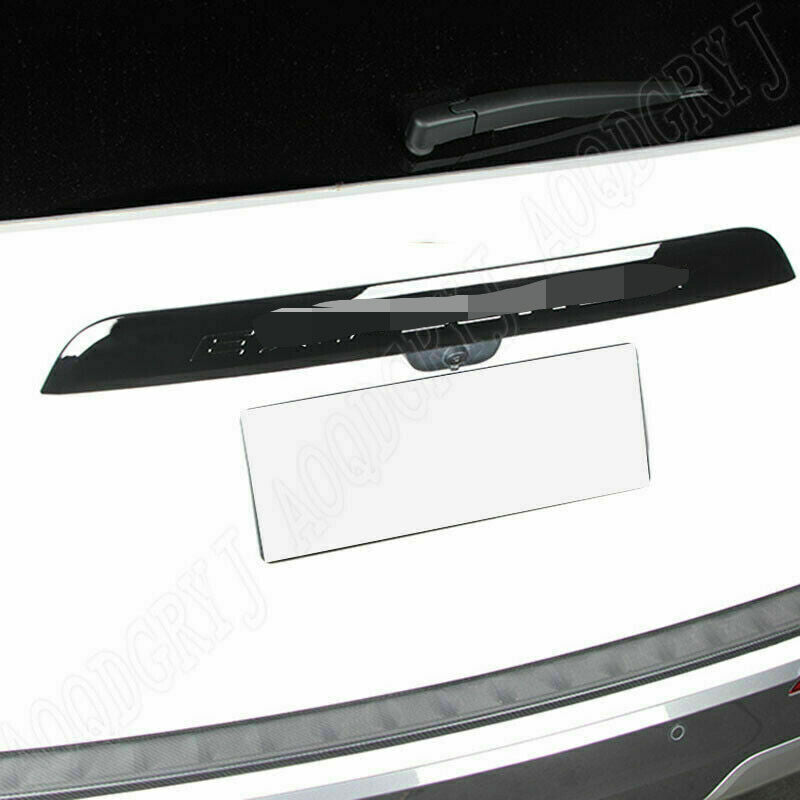 Glossy Black Tail Gate Trunk Lid Molding Cover Trim for Ford Explorer 2020-2023