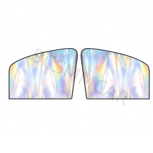 2Pcs Magnetic Car Side Front Window Sun Shade Curtain Cover Shield UV Protection
