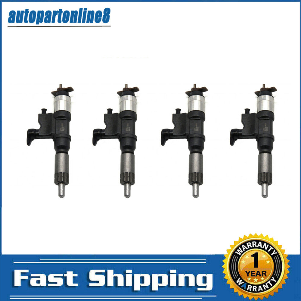 4PCS New Common Rail Injector for Isuzu 4HL1 6HL1 095000-5500 095000-5504