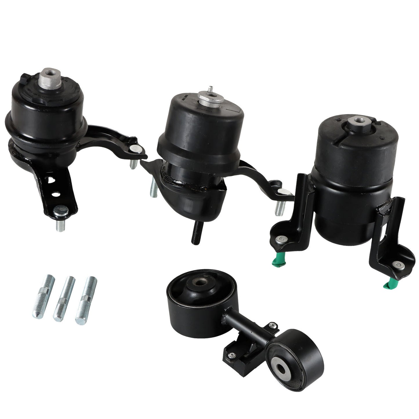 4Pcs Automatic Engine Motor  Trans Mount Set For 2007-2011 for Toyota for Camry 2.4L