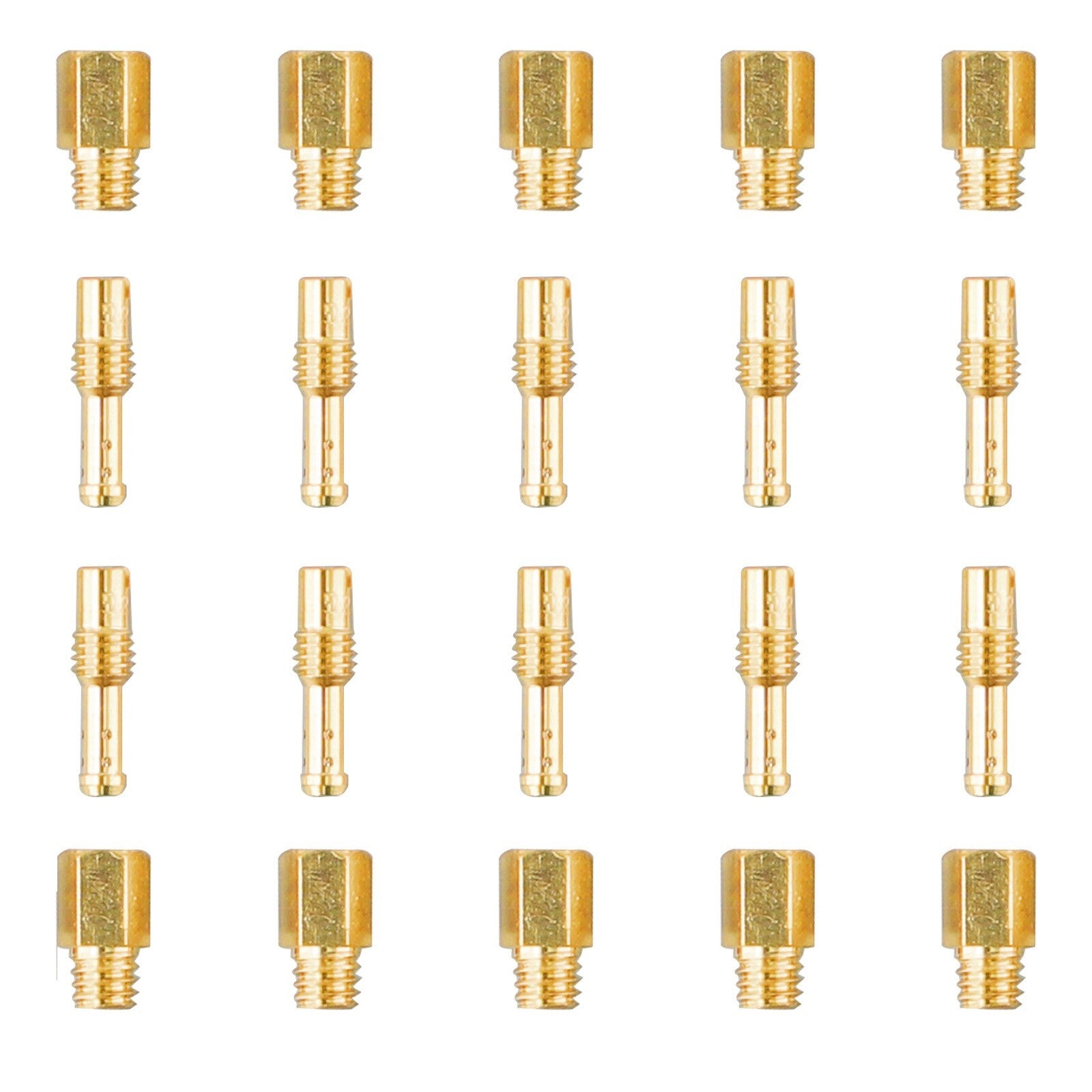 10x Hex Type Main Jets + 10x TMS For Pilot Jets For ,VM/TM/TMX,VM22