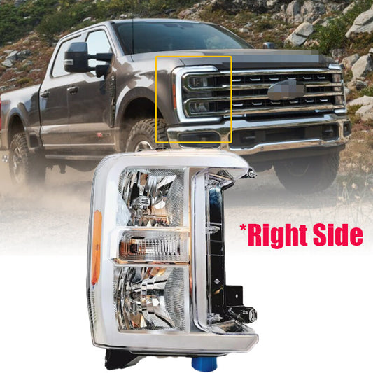 PASSENGER SIDE For 2023 2024 F250SD F350SD F450SD F550SD RH HEADLIGHT PC3Z13008H