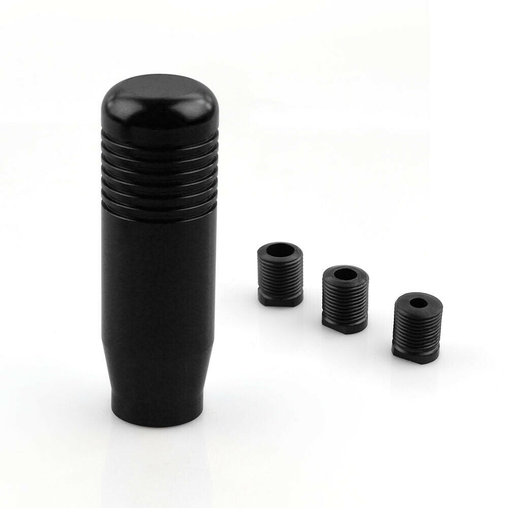 Aluminum Manual Car Auto Gear Stick Shift Knob Shifter Lever Universal Black