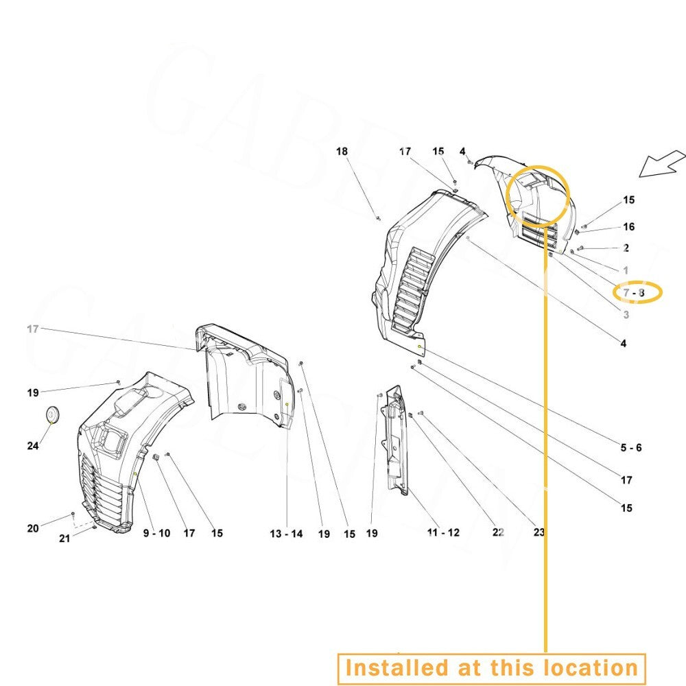 Equipment Manufacturer ( ) Wheel Cover Kit for Lamborghini Gallardo: 400810985B 400810986b