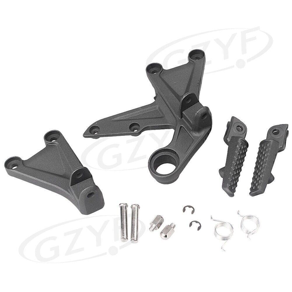 Footrest Assembly Kit W/Foot Pegs Replacement Fit for Honda CBR1000RR 2008-2011