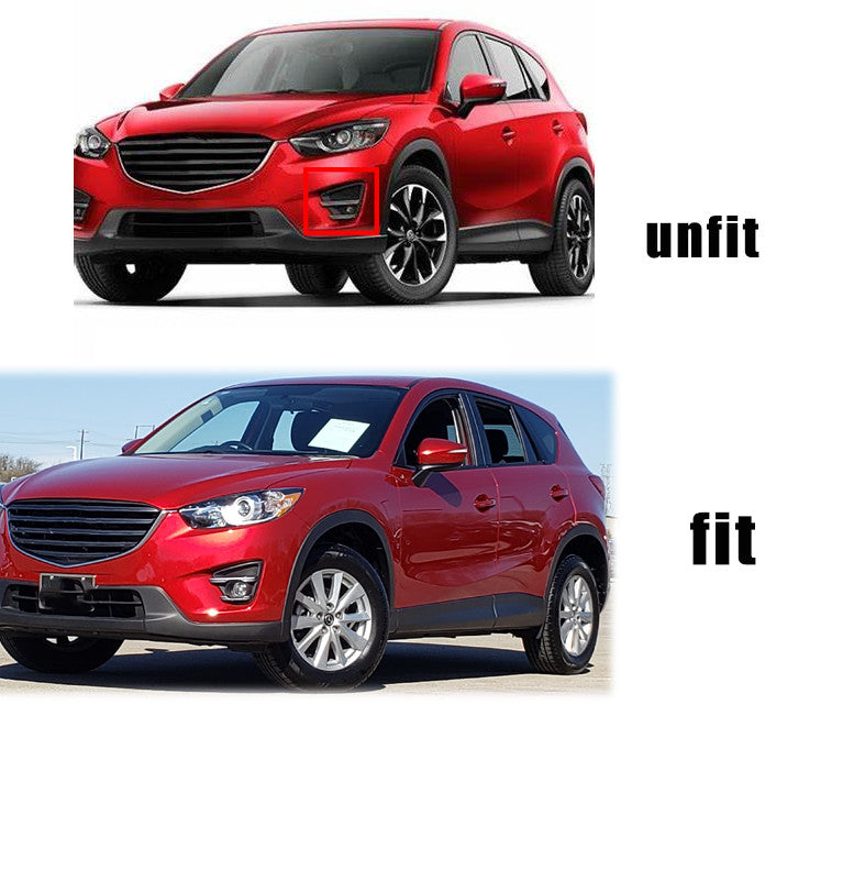 for Mazda CX-5 2013 2014-2016 Front Bumper Bezels Fog Light Cover Frame Pair