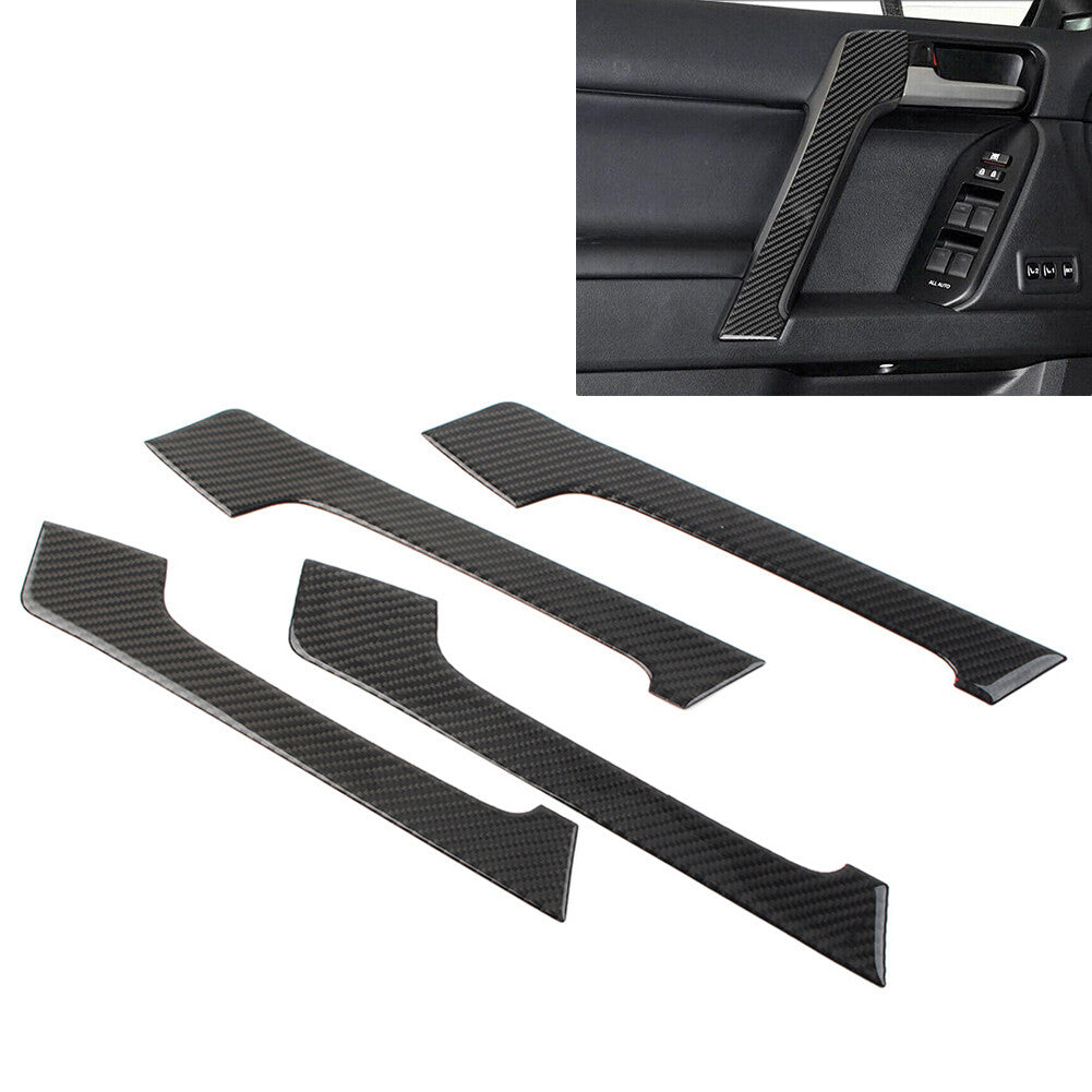 4 Pcs Interior Door Handle Trim for Toyota for Land Cruiser Prado 2010-2018