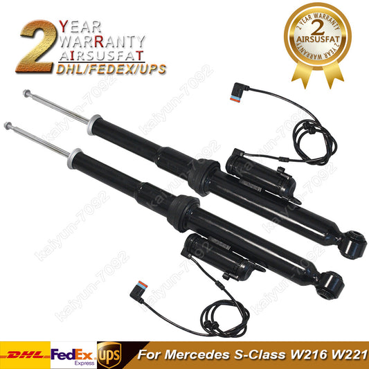 2x Air Suspension Shock Cores Rear for Mercedes S-Class W221 W216 2213202113