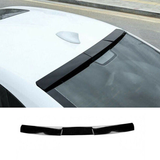 for Hyundai for Elantra 2017-2020 Black ABS Roof Spoiler Trunk Tail Lip Wing Trim 1x