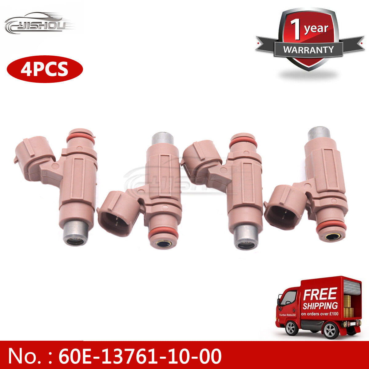 60E-13761-10-00 Fuel Injector for Yamaha VX Sport AR230 FX140 FX Cruiser EAT282