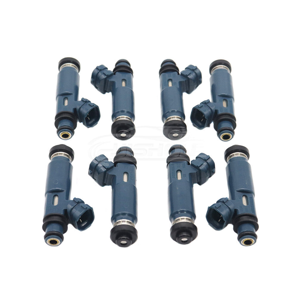 8-piece 23250-50040 fuel connector for injectors 2000-2004 suitable for Toyota Tendera 4.7L V8