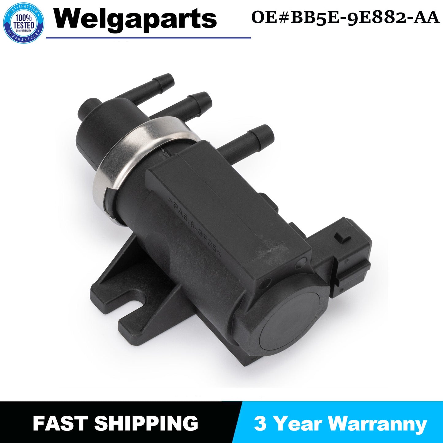 1xTurbo Boost Pressure Valve CB5E-9E822-AA for Ford for Land Rover BB5E-9E882-AA
