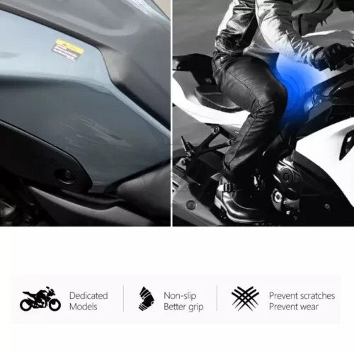 Motorcycle Side Tank Pad Protection Knee Grip Mat for Yamaha MT-09 2021-2022
