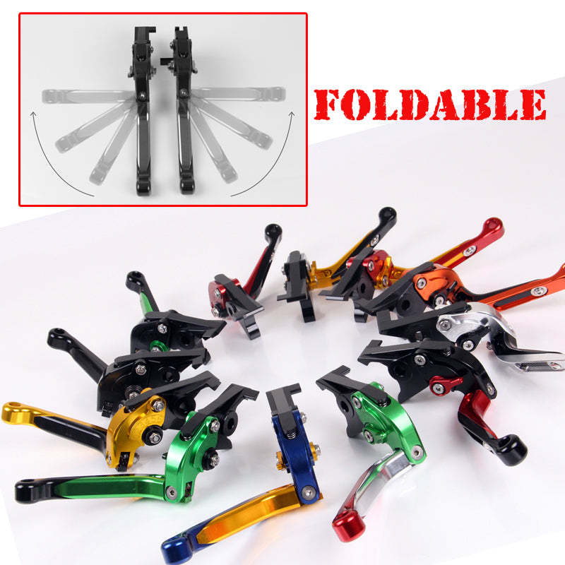 Red FoldingExtendable Brake Clutch Levers For Honde CB750 Nighthawk /VTX1300