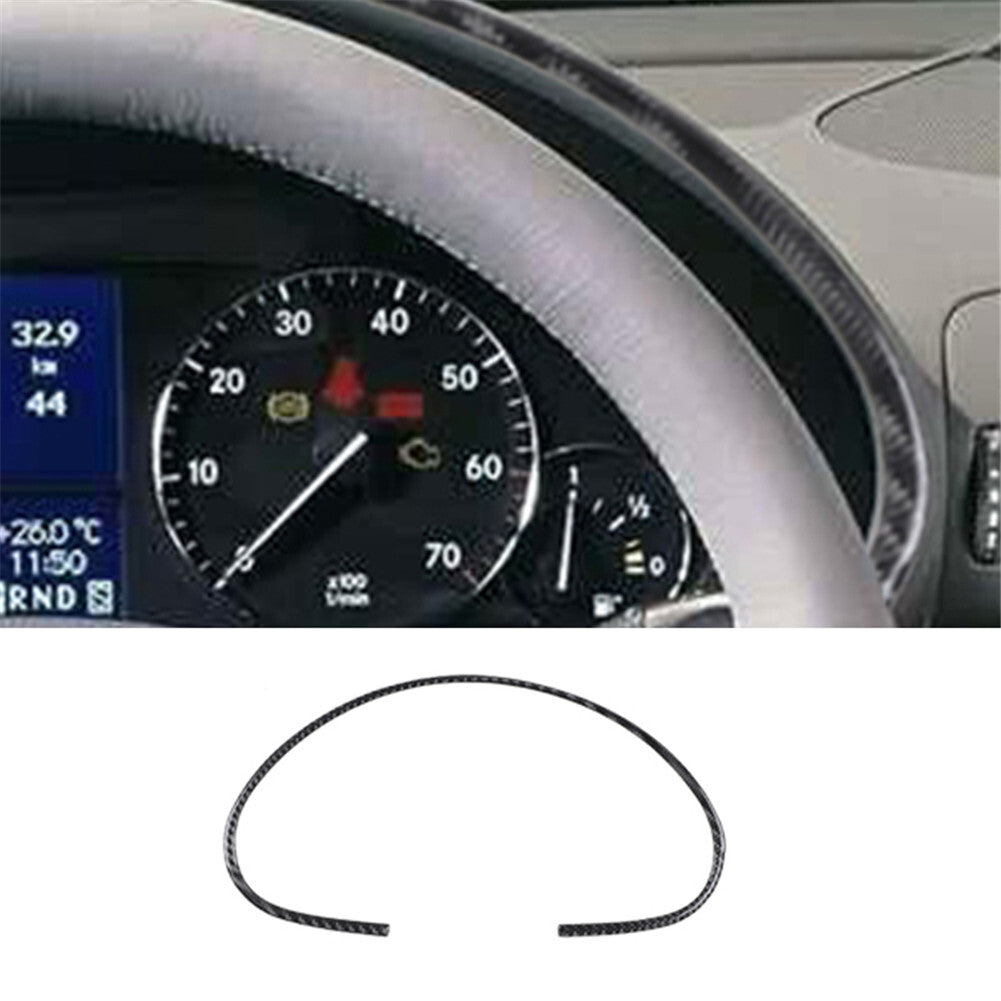 Carbon Fiber Speedometer Trim for Benz W203 C-Class 2005-07 Type B