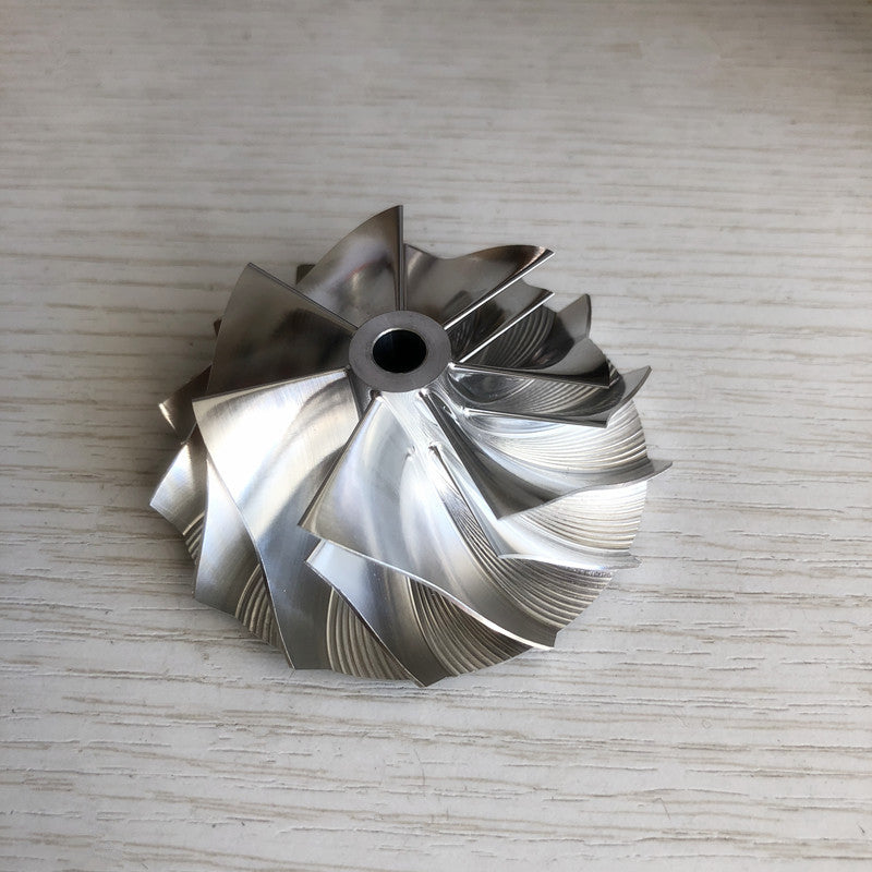 T25 7+7 Blade 46.52/60.13 mm 445436-0001 Performance Billet Compressor Wheel