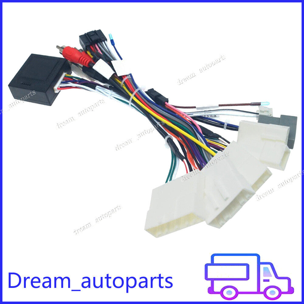 Car Wire Harness Cable Adapter w/Canbus BOX Fits for Toyota Aftermarket Radio Stereo