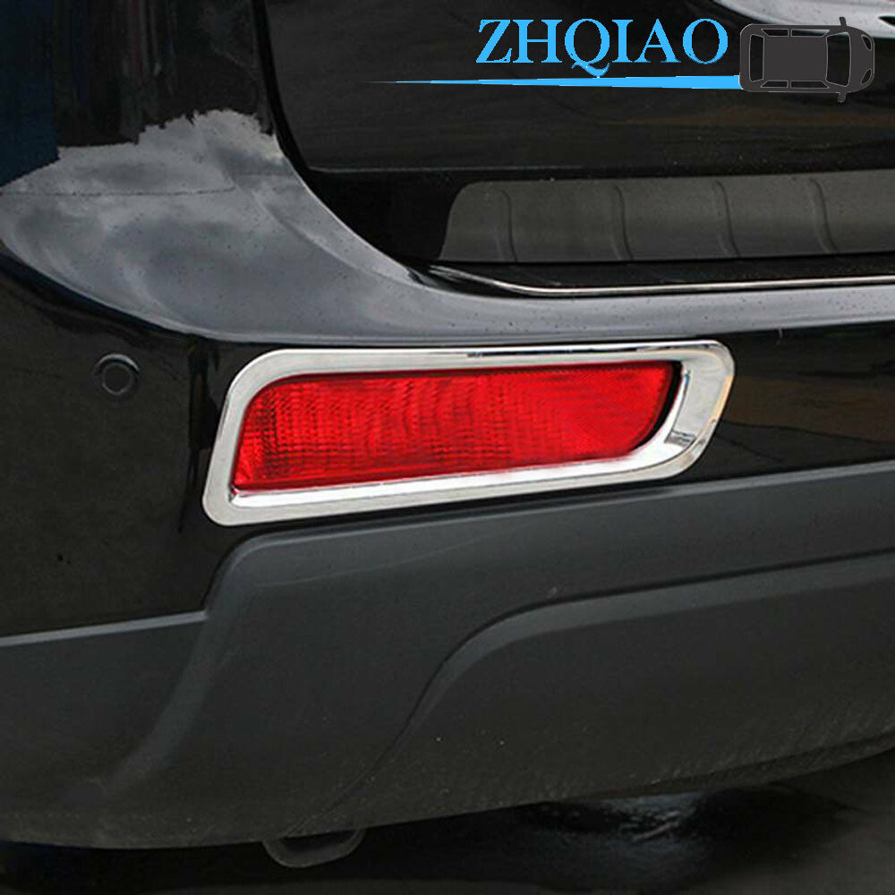 Chrome Rear Fog Light Lamp Frame Cover Trim Fits for Mitsubishi Outlander 2013 2014