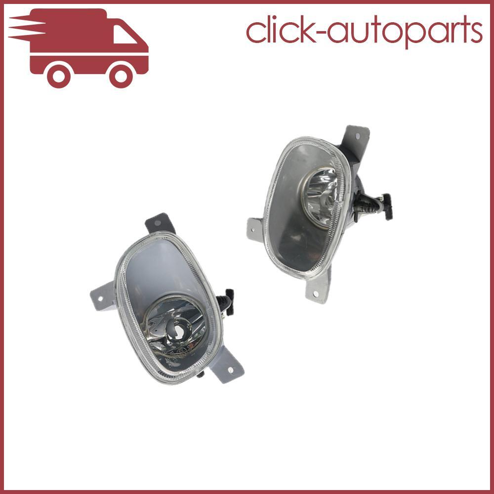 2Pcs Front Bumper Fog Light Lamp Left and Right for 1999-2006 for Volvo S80 No Bulb